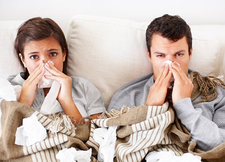 Os sintomas da gripe são um efeito colateral da limpeza anti-helmíntica do corpo